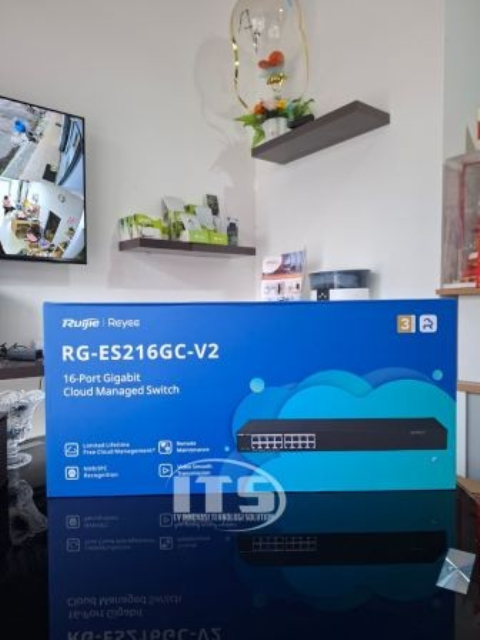 RUIJIE SWITCH 16 Port RG-ES216GC-V2 Non-PoE